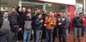 İzinleri İptal Edilen Dolmuş Şoförleri Eylem Yapmak İçin Yolu Kapattı