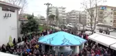 Otobüs Kazasında Ölen Leyla Çiçek Gözyaşları İçinde Son Yolculuğuna Uğurlandı