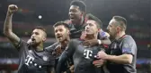 Şampiyonlar Ligi'nde Bayern Münih, Arsenal'i 5-1 Yendi