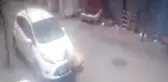 Istanbul'da Plaka Hırsızlığı Kamerada