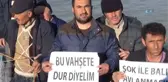 Balıkçılar Göl Üzerinde Şokla Avlanmayı Protesto Etti