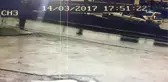 Refüjü Aşan Otomobil, Kırmızı Işıkta Bekleyen Otomobile Böyle Çarptı...o Anlar Kamerada