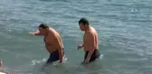 Antalya'da Kar Manzaralı Deniz Keyfi