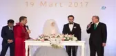 Cumhurbaşkanı Erdoğan Nikah Şahidi Oldu