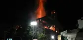 Yunanistan'da Beyazıt Camii'nde Yangın
