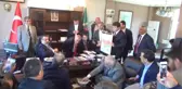 Bakan Çeklik Ziraat Odası Başkan Ekinciyi Ziyaret Etti