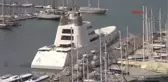 Fethiye Limanı'na 120 Metrelik Mega Yat Yanaştı