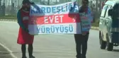 Kardeşliğe Evet İçin 37 Gündür Yollardalar
