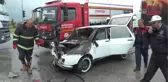 Hasta Taşıyan Ambulans Otomobille Çarpıştı: 4 Yaralı