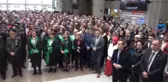 Şehit Savcı Kiraz Istanbul Adalet Sarayı'nda Anıldı