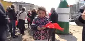 Bursa Eski Başbakan Yardımcısı, Eline Bayrak Alıp Yol Kesti