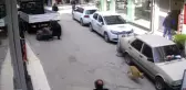 Polis-torbacı Kovalamacası Kamerada