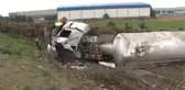 Silivri'de Tanker Kazası: 1 Yaralı