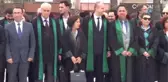 Avukatlardan Atatürk Anıtı'na Çelenk