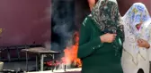 Uyuşturucu Tacirleri Polisin Bastığı Evin Damında 200 Kilo Esrar Yaktı