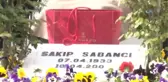 Sakıp Sabancı, Vefatının 13'üncü Yılında Mezarı Başında Anıldı