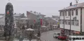Tokat'ta Nisan Ayında Yağan Kar Görenleri Şaşırttı