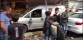 Bonzai İçen Genç Araçla Manava Girdi