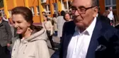 Aydın Doğan Eşiyle Birlikte Geldi