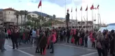 Marmaris'te Ysk'ya 'Hayır' Eylemi