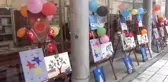 Afyonkarahisar'da Minik Eller Resim Sergisi