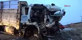 Konya Kamyonlar Kafa Kafaya Çarpıştı: 1 Ölü, 1 Yaralı