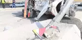 Başakşehir'de Virajı Alamayan Beton Mikseri Yola Devrildi