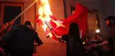 Erivan'daki Yürüyüşte Türkiye ve Azerbaycan Bayrakları Yakıldı