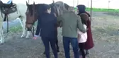Down Sendromlu ve Otizmli Çocuklar Ata Bindi