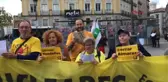 Çernobil'in Yıldönümünde Nükleere Şarkılı Protesto