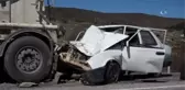 Arıza Yapan Beton Mikserine Otomobil Çarptı: 1 Ölü