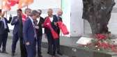 Haksen ve Katılım Büro- Sen, Kazancı Yokuşu'na Karanfil Bıraktı