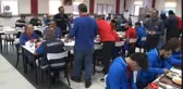 Futbolcular İşçilerle Yemek Yedi