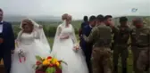 Sınırın Sıfır Noktasındaki Çifte Mutluluğa Komutanlar da Katıldı