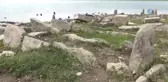 Su Altında Kalan Mezarlara Defineciler Dadandı