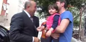 Antalya Bakan Çavuşoğlu, Özge'yi Ziyaret Etti