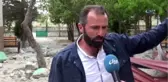 Cami Minaresine Yıldırım Düştü