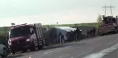 Yolcu Otobüsü Devrildi: 1 Ölü, 38 Yaralı