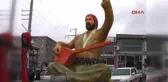 Şanlıurfa Siverek'teki Şivan Perver Heykeli Kırıldı