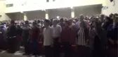 Çocuklarıyla Mezuniyet Törenine Katıldı