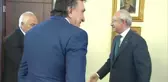 Kılıçdaroğlu, DYP Genel Başkanı Açıkgöz'ü Kabul Etti
