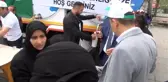 Bakırköy'de Tankerle Süt Dağıtımı