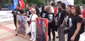 Edirneli Gazeteciler Tek Tip Atatürk Tişörtü Giydi