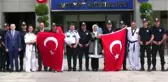 Rekortmen Tekvandocu Mermerleri Şehit Polisler İçin Kırdı