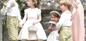 Kraliyet Düğününde Prenses Charlotte ve Prens George İlgi Odağı Oldu