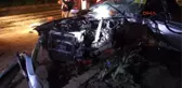 Isparta Tankerle Otomobil Çarpıştı 3 Yaralı