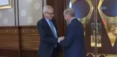 Cumhurbaşkanı Erdoğan, Carl Bildt'i Kabul Etti