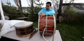 Baba Ile Oğlunun Sahurda Davul Mesaisi