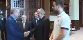 Avrupa Şampiyonu Fenerbahçe'den Cumhurbaşkanı Erdoğan'a Ziyaret