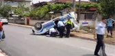 Düzce'de Trafik Kazası: 2 Polis Yaralandı